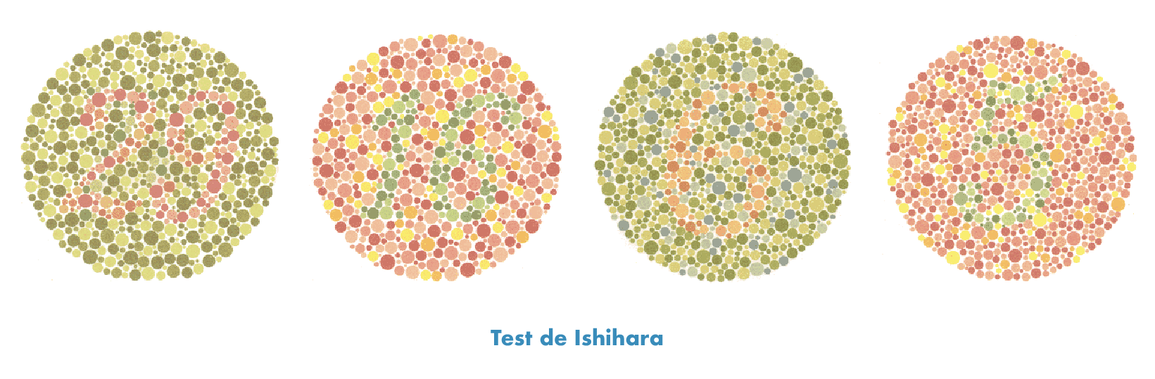 test Ishihara daltonismo